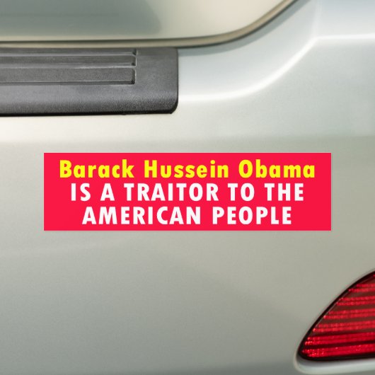 verrader bumpersticker (Op auto)