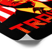 Verrader in opperste President Trump protestkledin Poster (Hoek)