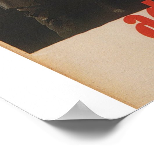 verrader van elk Propaganda-Poster Poster (Hoek)