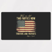 Verraders en Patriotten  Labels (Design 1)