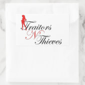 Verraders n' dieven Sticker (Tas)