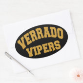 Verrado Vipers Ovale Sticker (Envelop)