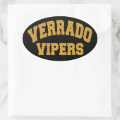 Verrado Vipers Ovale Sticker (Tas)