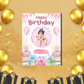 Verras haar, Verjaardagskaarten Kaart