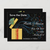 Verras me Save the Date - Gepersonaliseerd Aankondigingskaart (Voorkant / Achterkant)