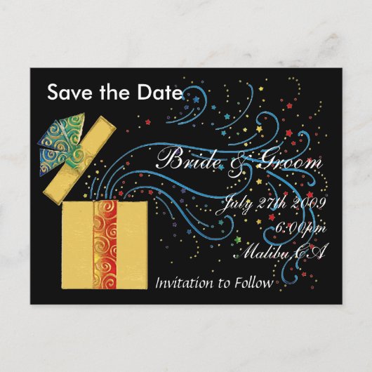 Verras me Save the Date - Gepersonaliseerd Aankondigingskaart (Voorkant)