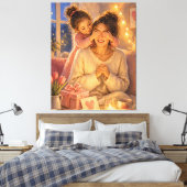 Verras Moeder Cadeau Canvas Muur Kunst Decoratie (Insitu (Slaapkamer))