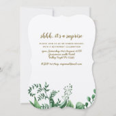 VERRASINGSFOTO Verjaardagsuitnodiging laat Kraft a Kaart (Achterkant)