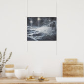 Verrassd door de Scharnhorst-strijd van Starshell Poster (Keuken)