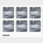 Verrassd door de Scharnhorst-strijd van Starshell Vierkante Sticker (Vel)