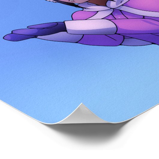 Verrassd door sneeuw poster (Hoek)