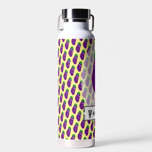 Verrassde Eggplant door Kenneth Yoncich Waterfles