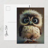 Verrassde eigenaar. briefkaart (Voorkant / Achterkant)