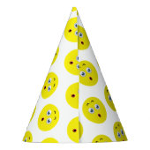 Verrassde Emoji Feesthoedjes (Achterkant)