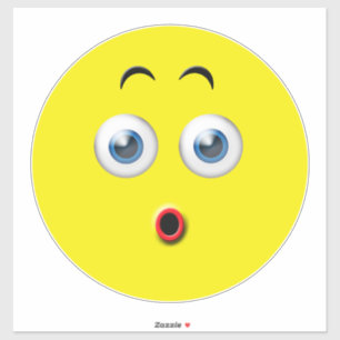 Verrassde Emoji Sticker