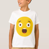Verrassde Emoji T-shirt (Voorkant)
