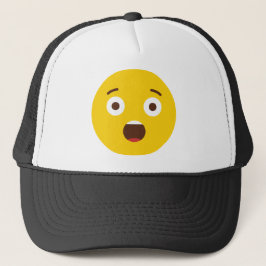Verrassde Emoji Trucker Pet