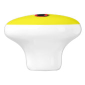 Verrassde Face Emoji Keramische Knop (Zijkant)