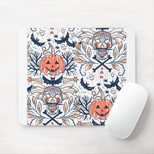 Verrassde Ghost Muismat (Met muis)