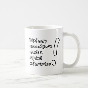 Verrassde Humor van de Funny Mug, moeder in de wet Koffiemok
