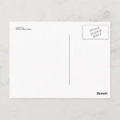 Verrassde kat briefkaart (Achterkant)