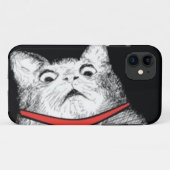 Verrassde kat gasp-thema - iPhone 5 Hoesje (Achterkant (horizontaal))