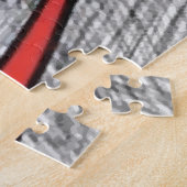 Verrassde kattenbonte thema - Puzzle Legpuzzel (Zijkant)