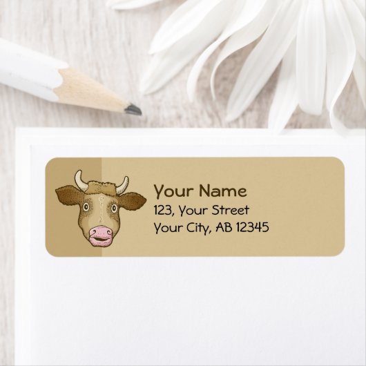 Verrassde Koe Etiket (Insitu)