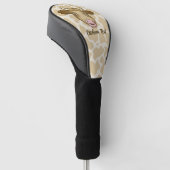 Verrassde Koe Golf Head Hoesje Golfheadcover (Schuin)