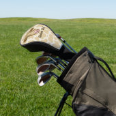 Verrassde Koe Golf Head Hoesje Golfheadcover (Insitu)
