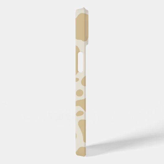 Verrassde Koe Hoesje-Mate iPhone Case (Achterkant / Rechts)