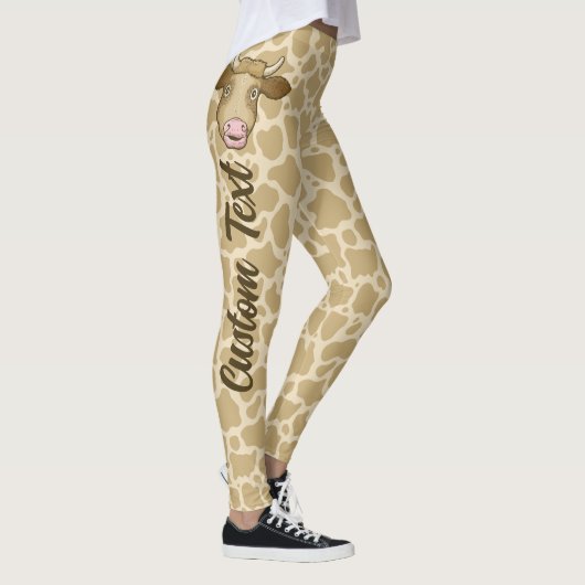 Verrassde Koe Leggings (Rechts)