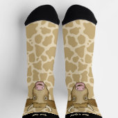 Verrassde Koe sokken (Top)