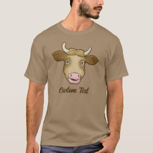 Verrassde Koe T-Shirt