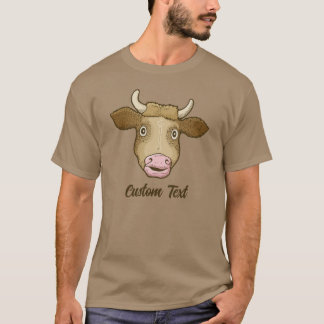 Verrassde Koe T-Shirt