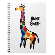 Verrassde, naïeve giraf! Editable-naam