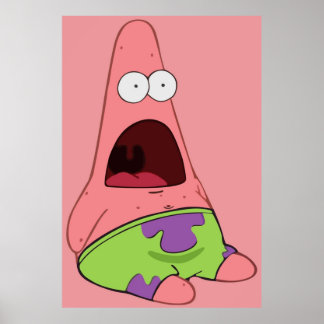 Verrassde Patrick Poster