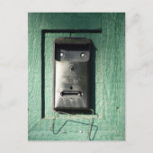 Verrassde postbus briefkaart (Voorkant)