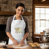 Verrassde Ram Sheep Standaard Schort