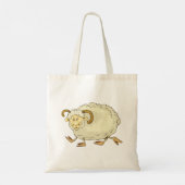 Verrassde Ram Sheep Tote Bag (Achterkant)