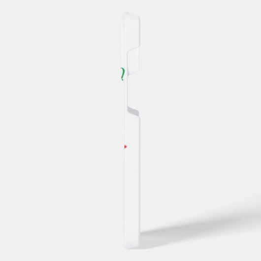 Verrassde Rooster Funny iPhone Hoesje (Linkerkant)