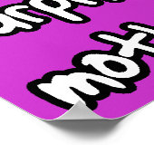 Verrassde schoonmoeder Poster (Hoek)