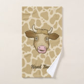 Verrassde set handdoeken voor Koe (Handdoek)