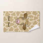 Verrassde set handdoeken voor Koe (Handdoek)