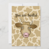 Verrassde uitnodiging tot Koe (Achterkant)