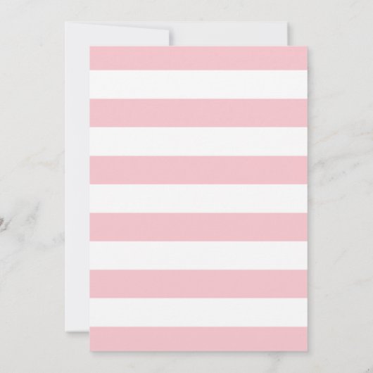 Verrassend 18e verjaardag Uitnodiging Roze en Goud (Achterkant)