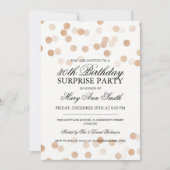 Verrassend 30e verjaardag koperen olie Glitterlich Kaart (Voorkant)