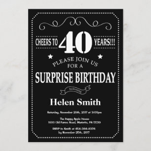 Verrassend 40e krijgsdag Uitnodigingskarton Kaart