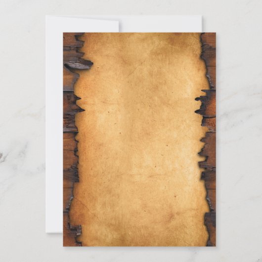 Verrassend 60e Westerne uitnodiging op zaterdag (Achterkant)