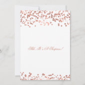 Verrassend 80e verjaardag Roos Gold Foil Kaart (Achterkant)